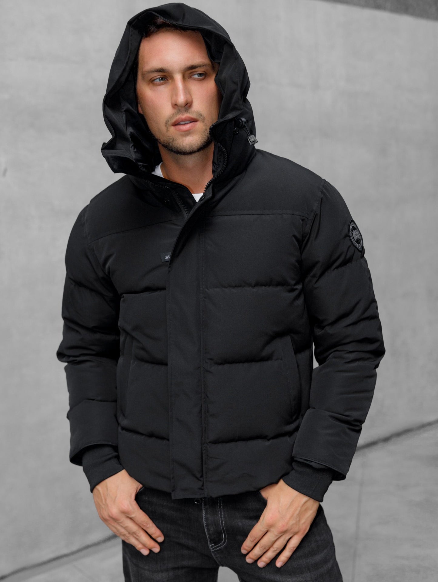 Canada Goose MacMillan Zwart Black Label - Original Quality