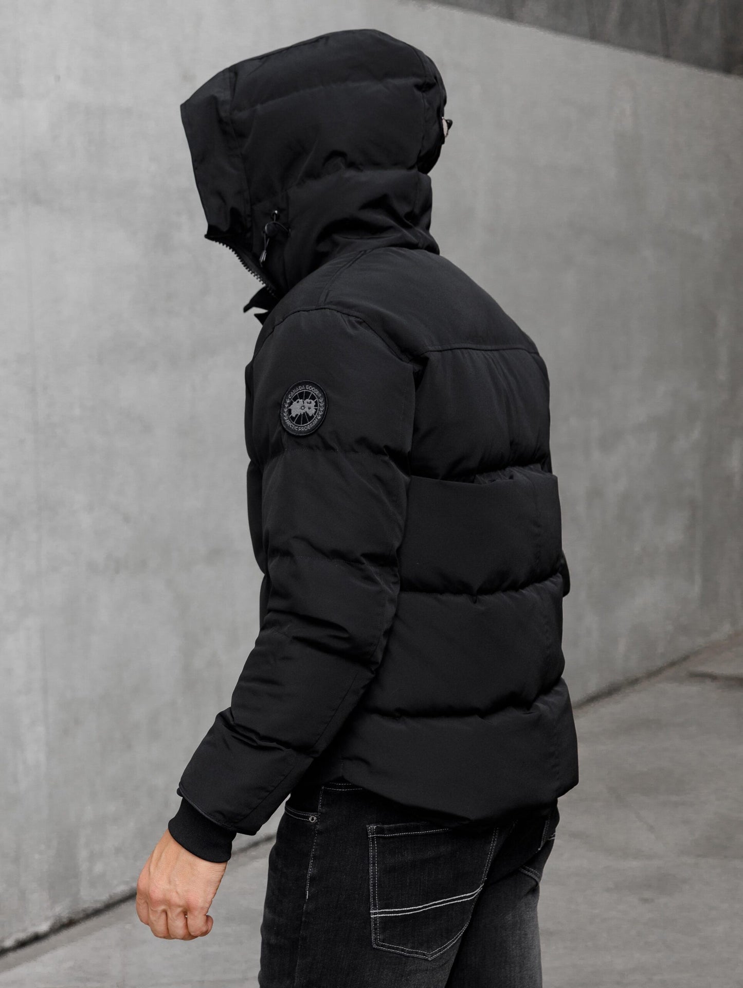 Canada Goose MacMillan Zwart Black Label - Original Quality