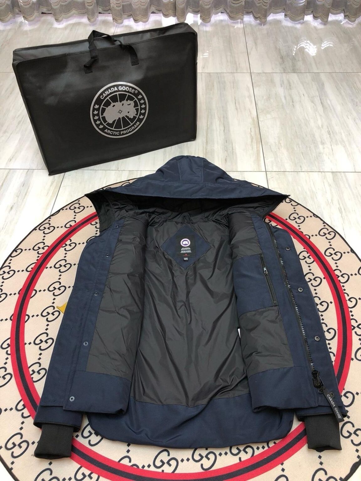 Canada Goose MacMillan Blauw - Original Quality