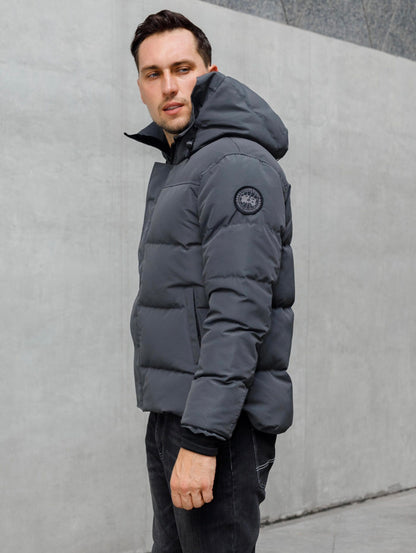 Canada Goose Macmillan Grijs Black Logo - Original Quality