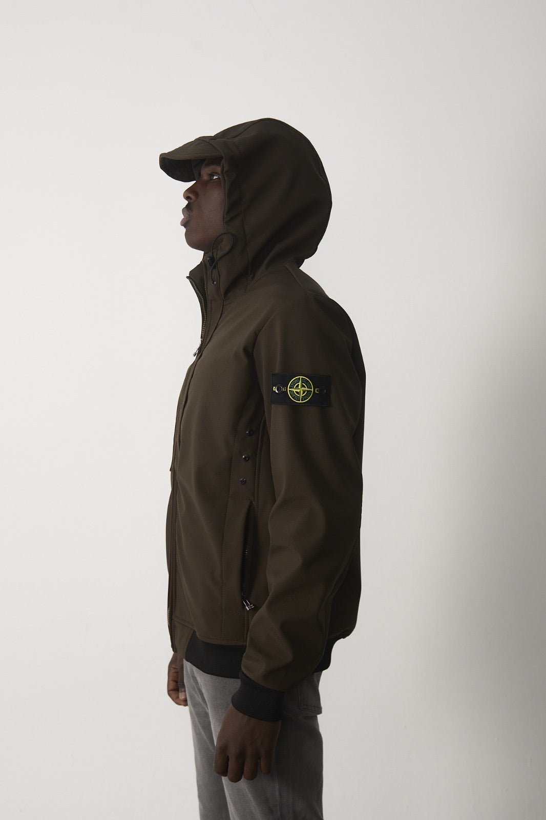 Stone Island Softshell Army Green