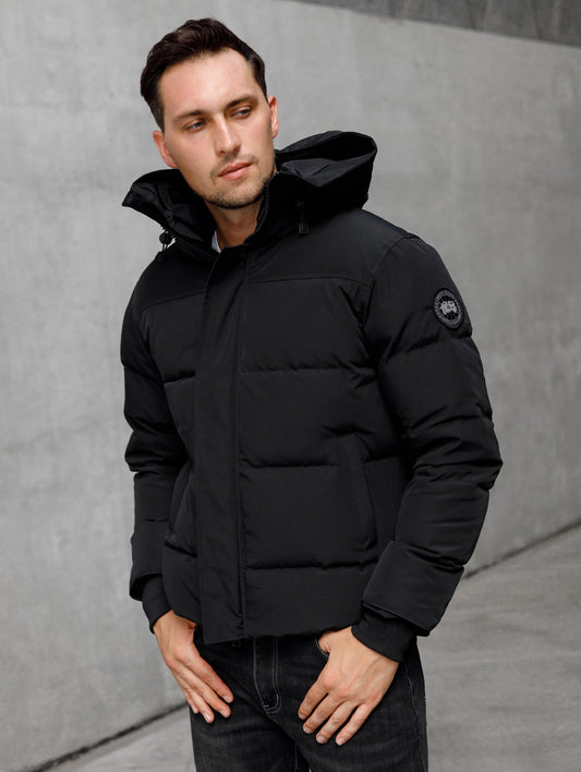 Canada Goose MacMillan Zwart Black Label - Original Quality